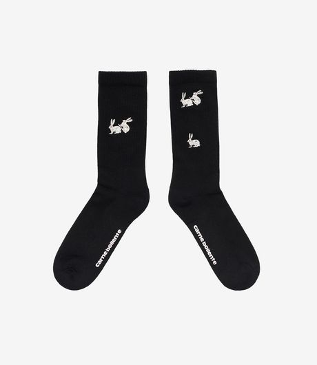 Carne Bollente The Sock Hop Socks Damage Black