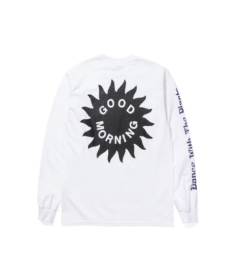 Good Morning Tapes Dance With the Plants OG LS Tee White