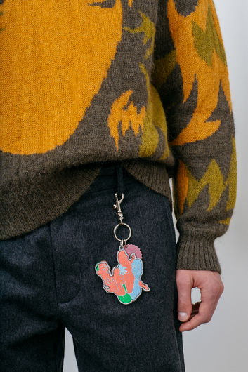 Carne Bollente Chained Pleasure Keychain Multi