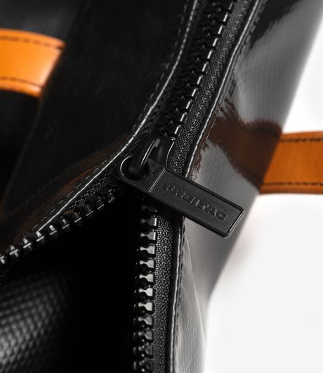 Freitag F275 Tilda Medium Crossbody Bag Black Orange