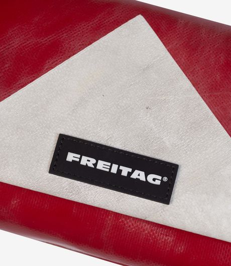 Freitag F171 Laura Small Shoulder Bag Red/White