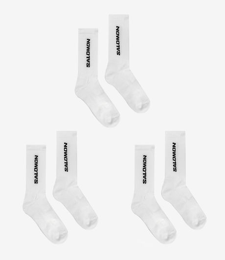 Salomon Everyday Crew 3-Pack Socks White