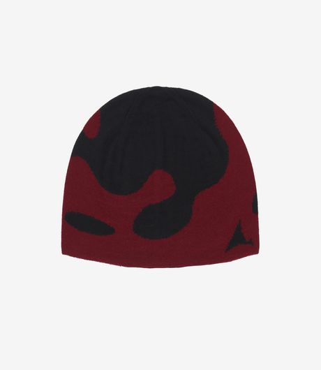 ROA Magma Wool Beanie Dark Red
