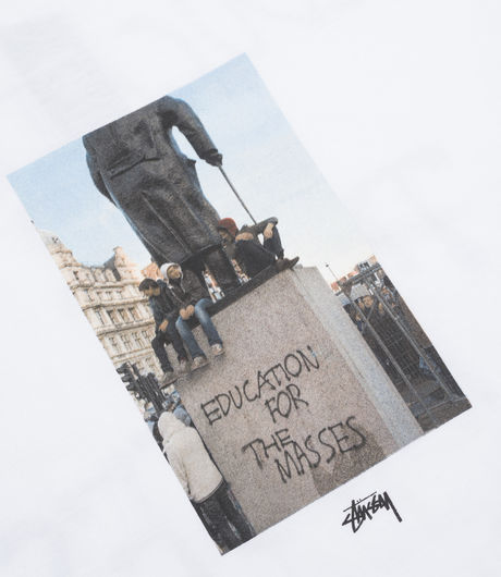Stussy For The Masses Tee White 