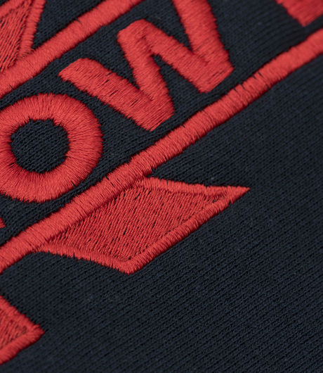 Know Wave x Black Dice Service Sector Embroidered Crew Sweat Navy