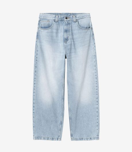 Carhartt WIP Brandon Pant Smith Denim Blue Heavy Worn Bleached