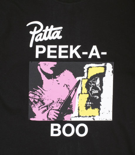 Patta Peek-A-Boo T-Shirt Black