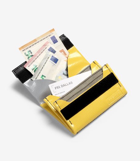 Freitag F51 Dallas Medium Wallet Yellow/Grey