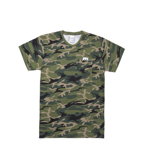 Ripndip Lord Nermal Pocket Tee Army/Green