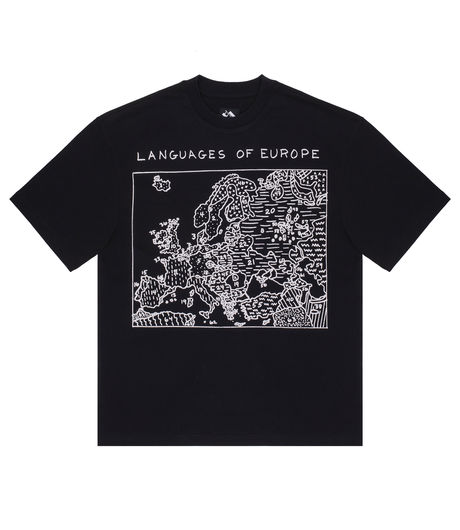 The Trilogy Tapes Languages T-Shirt Black