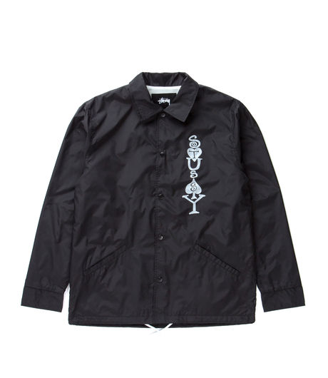 Stussy Player Coaches Jacket Black