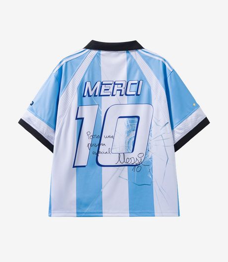 SSSTUFFF Not Argentina Football Jersey Blue