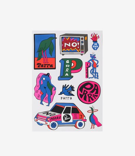 by Parra Another Various Vinyl Sticker Sheet Multi