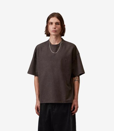 Carhartt WIP S/S Lambert T-Shirt Tobacco Moon Wash