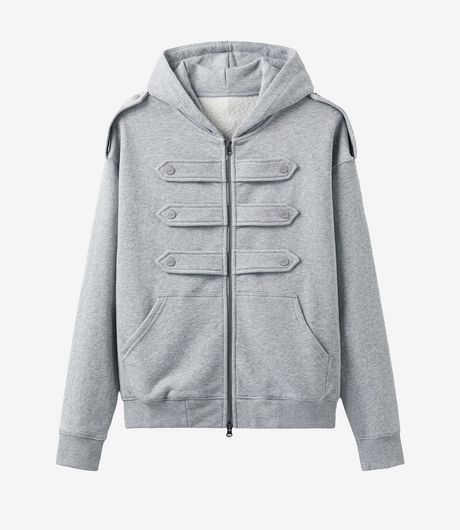 SSSTUFFF Lobby Boy Hoodie Grey