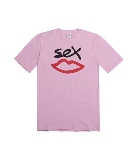 Sex Skateboards Sex Logo Tee Pink
