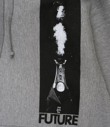 Fucking Awesome Pop Hoodie Heather Grey