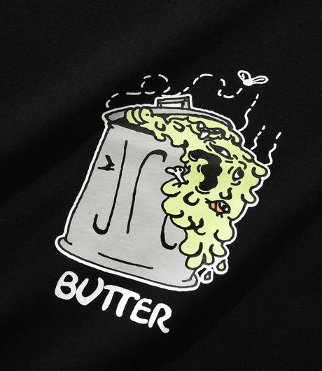 Butter Goods Garbage Tee Black