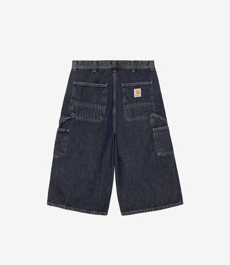 Carhartt WIP OG Double Knee Long Short Smith Denim Blue Rinsed