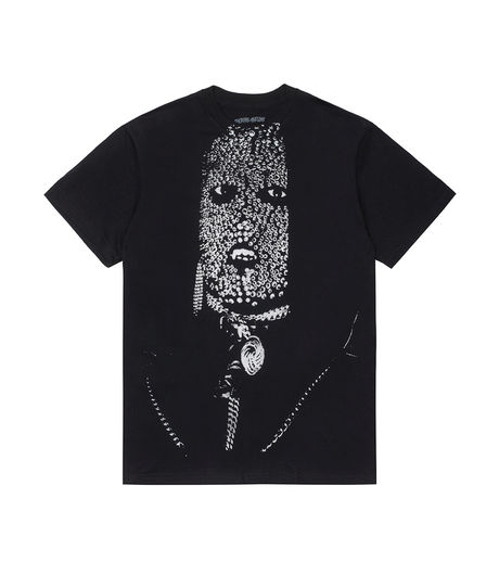 Fucking Awesome Metal Face Tee Black
