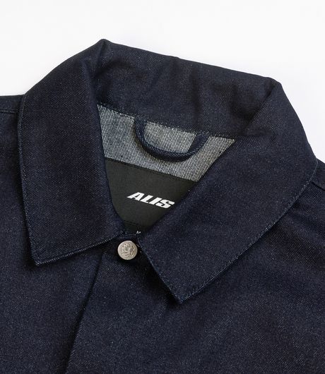 Alis Viren Short Worker Jacket Solid Blue