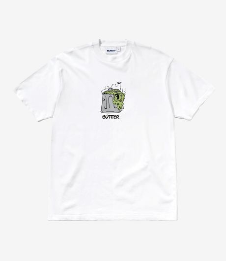 Butter Goods Garbage Tee White