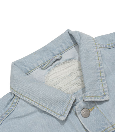 MISBHV Sonic You Studded Denim Jacket Light Blue