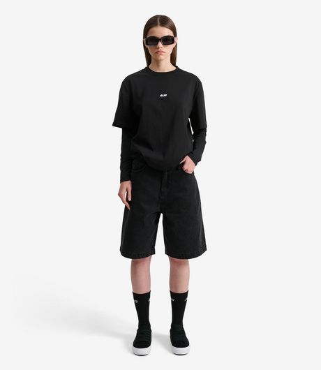 Alis Birdy Double Graphic Essential Socks Black