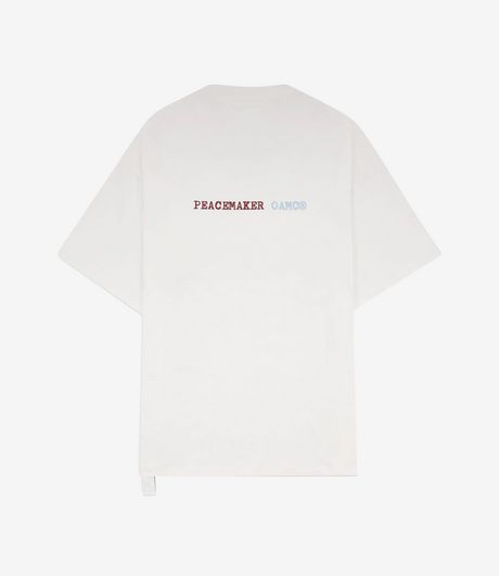OAMC Peacemaker Regular Tee Slow Down Print White