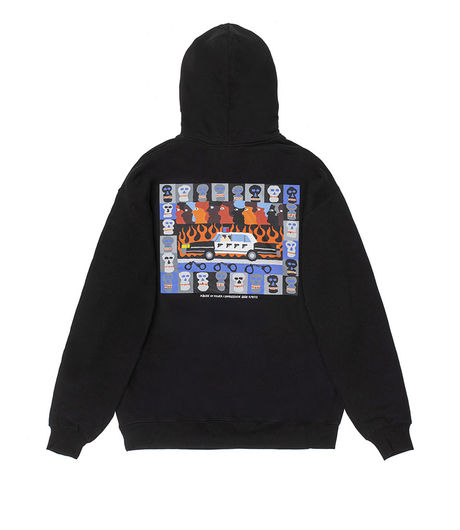 Polar Skate Co ACAB Hoodie Black