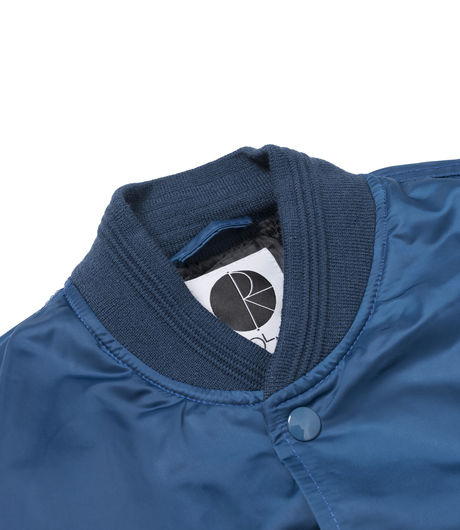 Polar Skate Co College Jacket Blue