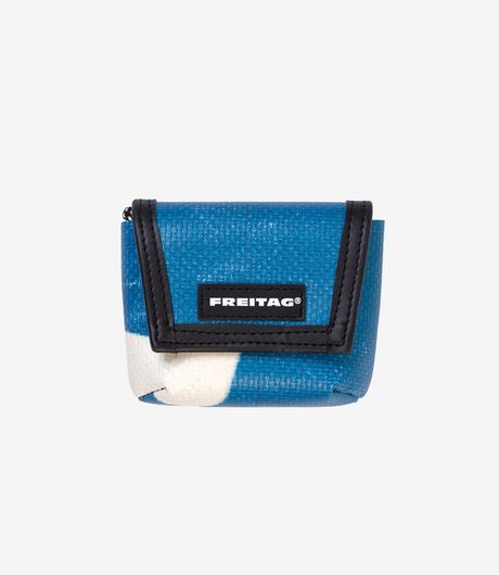 Freitag F213 Mini Messenger Key Holder Blue/White
