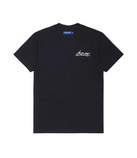 Know Wave Signature Tee Black