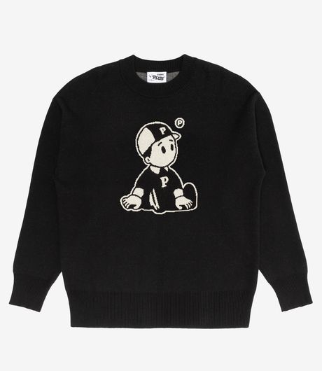 Pawa Speed Sports OG Boy Knit Sweater Black