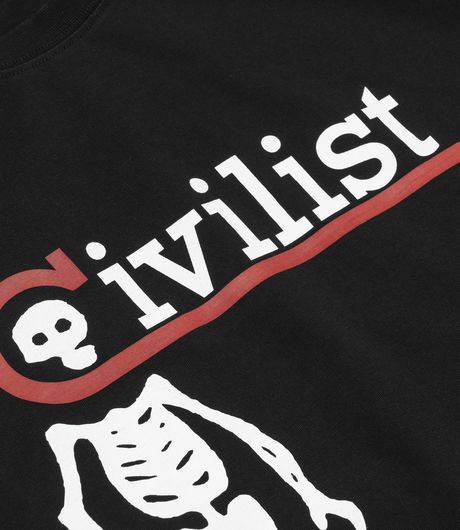 Civilist News Tee Black