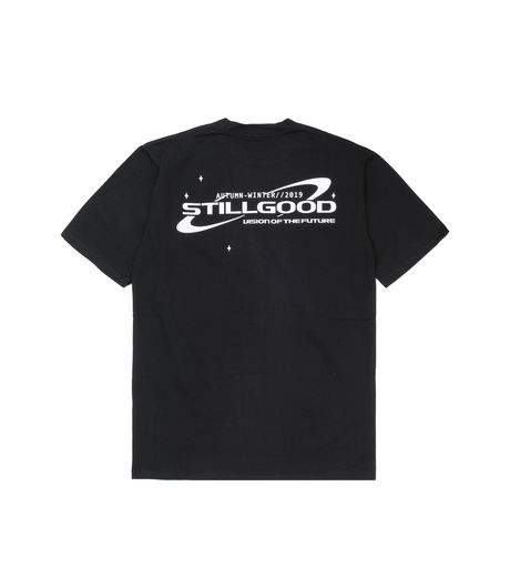 Still Good Galaxy Logo Tee Black