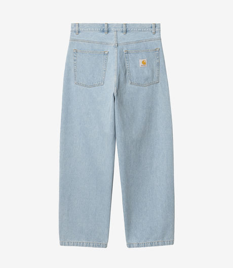Carhartt WIP Brandon Pant Smith Denim Blue Heavy Stone Bleached