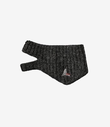 ROA Hawk Wool Knit Ear Warmer Graphite