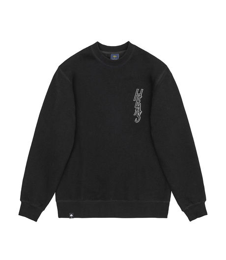 Hélas Saint Crewneck Black