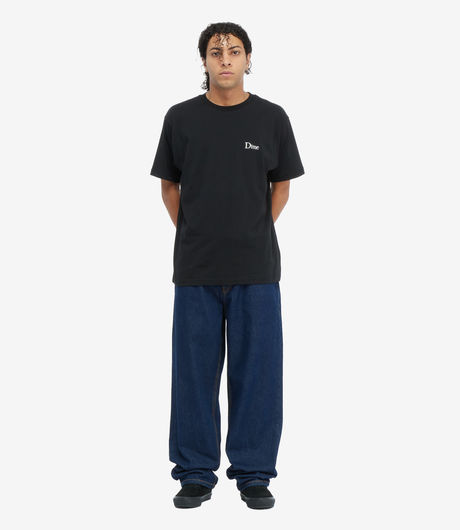 Dime Classic Small Logo T-Shirt Black
