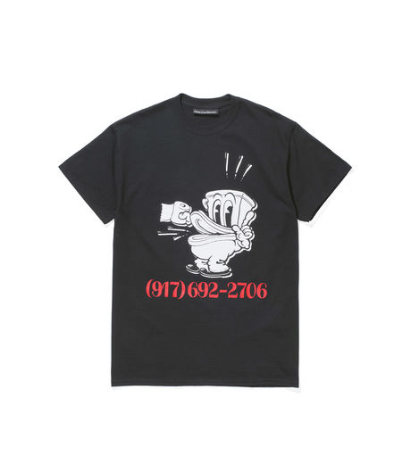 Call Me 917 No Shit Dialtone T-Shirt Black