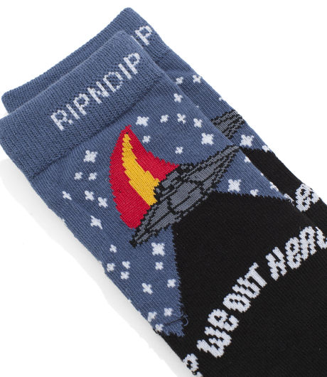 Ripndip Spaceship Socks