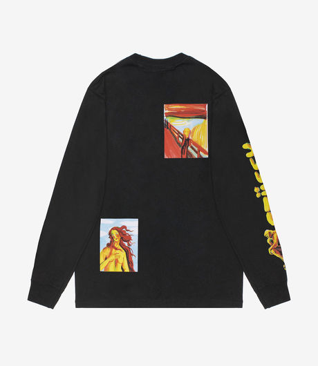 Stussy Gallery LS Tee Black