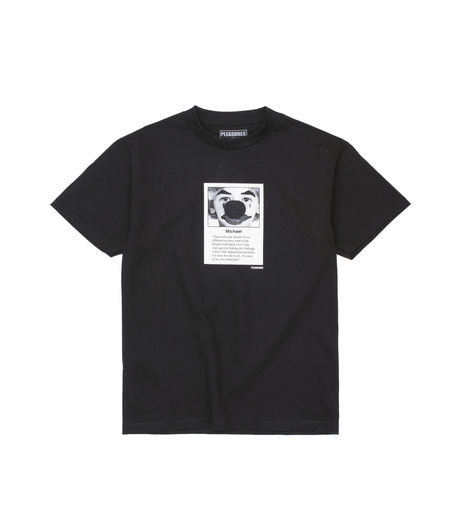 PLEASURES Michael T-Shirt Black