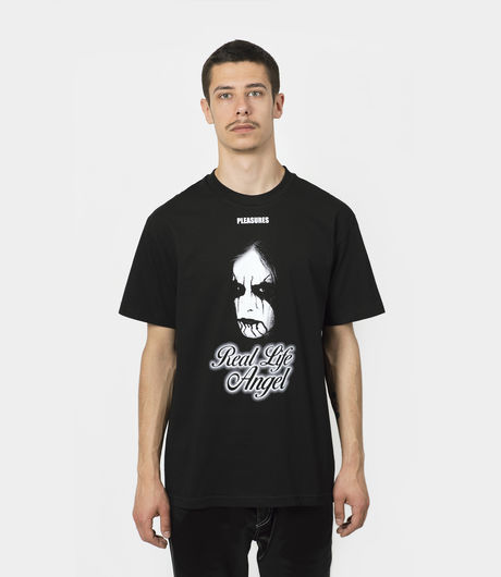 PLEASURES Angel T-Shirt Black