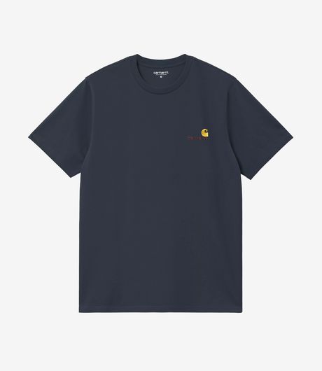 Carhartt WIP S/S American Script T-Shirt Deep Night