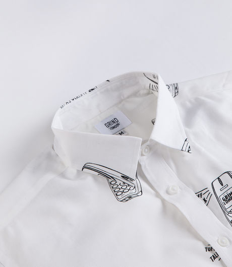Grind London Talk To Me Oxford White