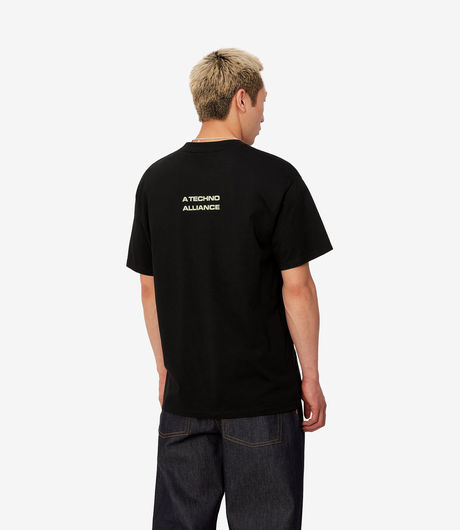 Carhartt WIP x TRESOR Techno Alliance S/S T-Shirt Black/Glow Green