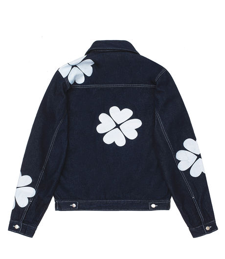 Arte Antwerp Josh Denim Trevo Jacket Blue