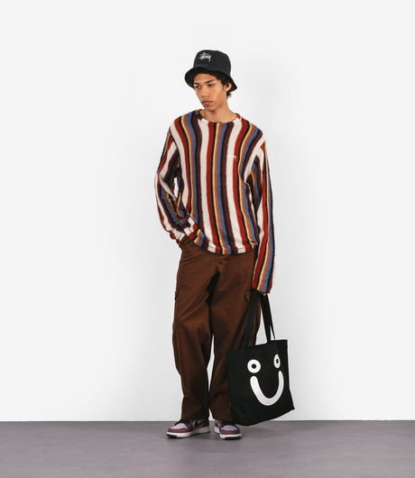 Polar Skate Co Happy Sad Tote Bag Black
